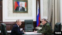 Владимир Путин и Валерий Герасимов